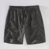 Linen Drawstring Shorts