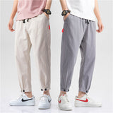 Theo - Tight-Fitting Cotton Pants
