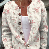 EVANTHEA™ | VINTAGE FLORAL KNIT CARDIGAN