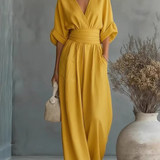 Sofia | Effortless V-Neck Jumpsuit