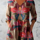 Cassidy | Long Blouse with V-Neck