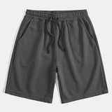 Mid Length Drawstring Shorts