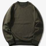 Basic Crew Neck Sweatshirt & Jogger Pants