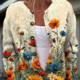 TANSY™ | VINTAGE FLORAL PRINT CARDIGAN