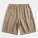 Mid Length Drawstring Shorts
