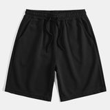 Mid Length Drawstring Shorts