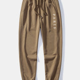 Paris Print Relax Fit Crew Neck Sweatshirt & Jogging Pants