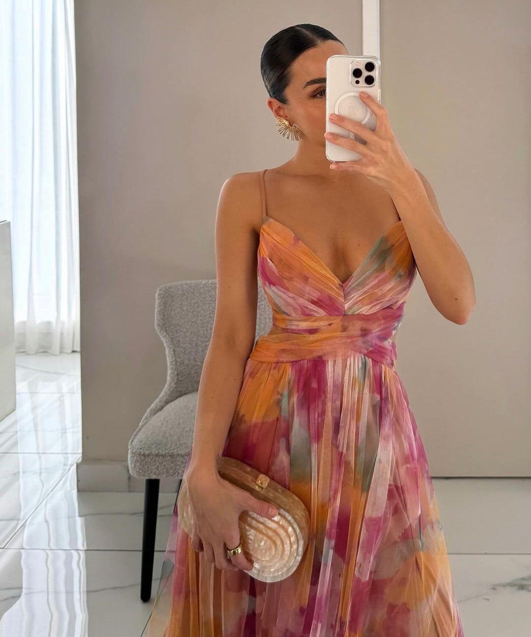 Madeline | Floral Maxi Dress for Effortless Elegance