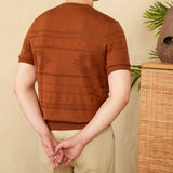 Navajo Cotton Blend Henley T-Shirt