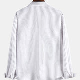 Long Sleeved Pinstripe Shirt