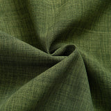Long Sleeve Stand Collar Shirt & Straight Leg Linen Pants