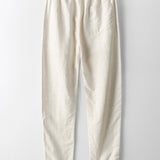 Textured Cuban Shirt & Straight Leg Linen Pants