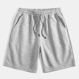 Mid Length Drawstring Shorts