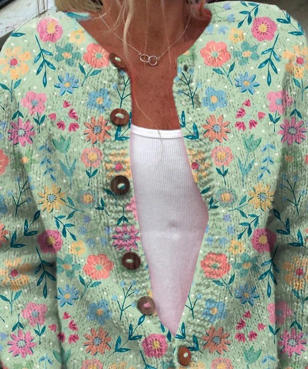 FOXFIELD™ | WOMEN'S VINTAGE FLORAL CARDIGAN