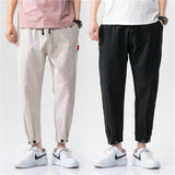 Theo - Tight-Fitting Cotton Pants