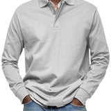 LUXURY LONG-SLEEVED POLO SHIRT