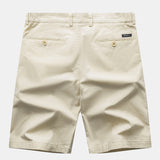 Wave Jacquard Knit V Neck Polo Shirt & Cotton Chino Shorts