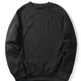 Basic Crew Neck Sweatshirt & Jogger Pants