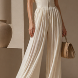 Caelia – Villa Pleated Jumpsuit