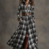 Scarlett | Belted Shirt Dress