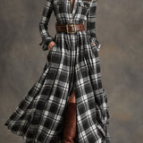 Scarlett | Belted Shirt Dress