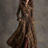 Scarlett | Belted Shirt Dress