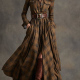 Scarlett | Belted Shirt Dress