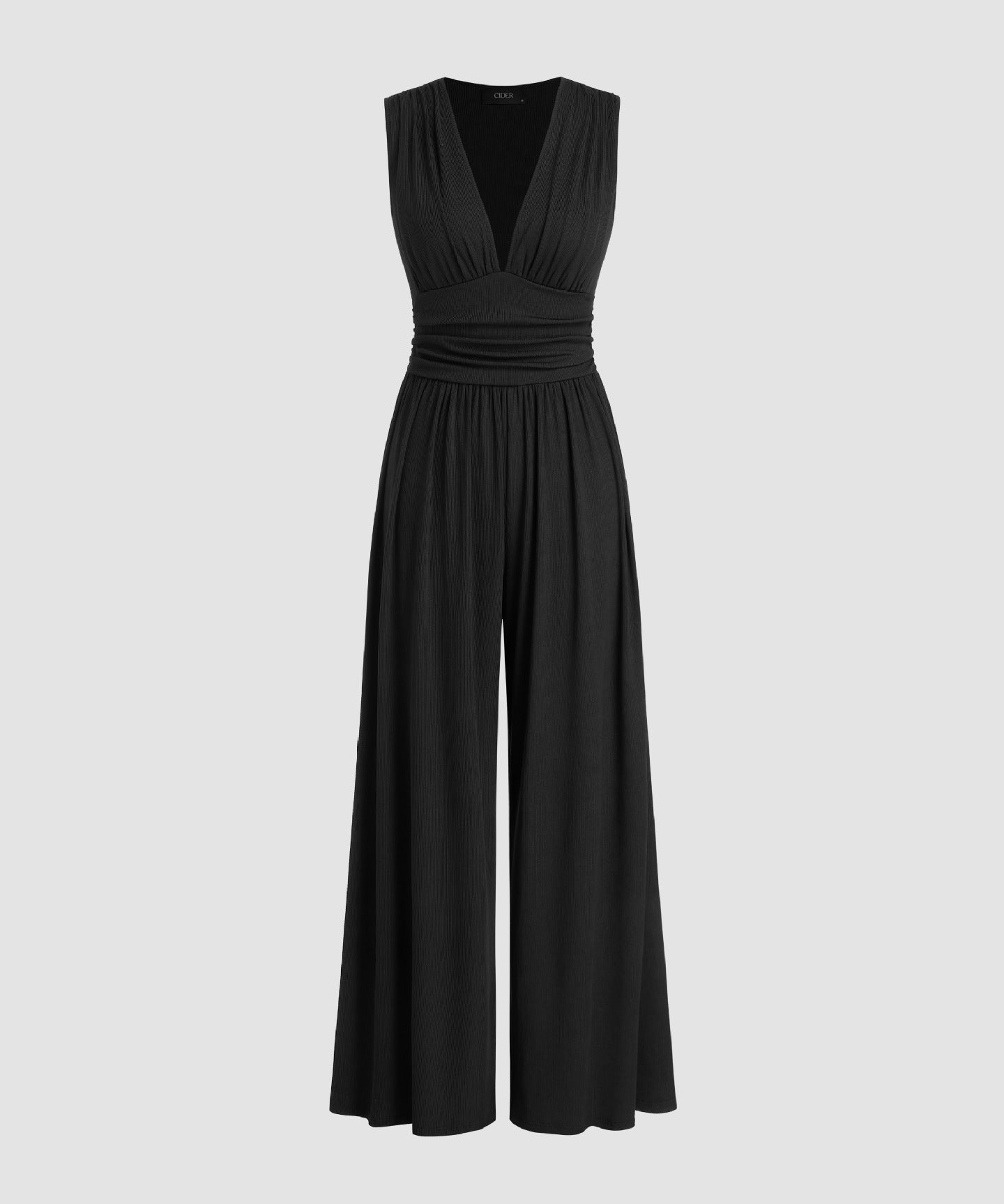 CHARITY – Chic Sleeveless Wide-Leg Jumpsuit