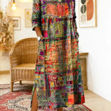 Sabine™ — BOHEMIAN PRINT MAXI DRESS
