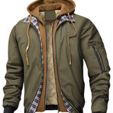 MEN'S HOODED WORK JACKET