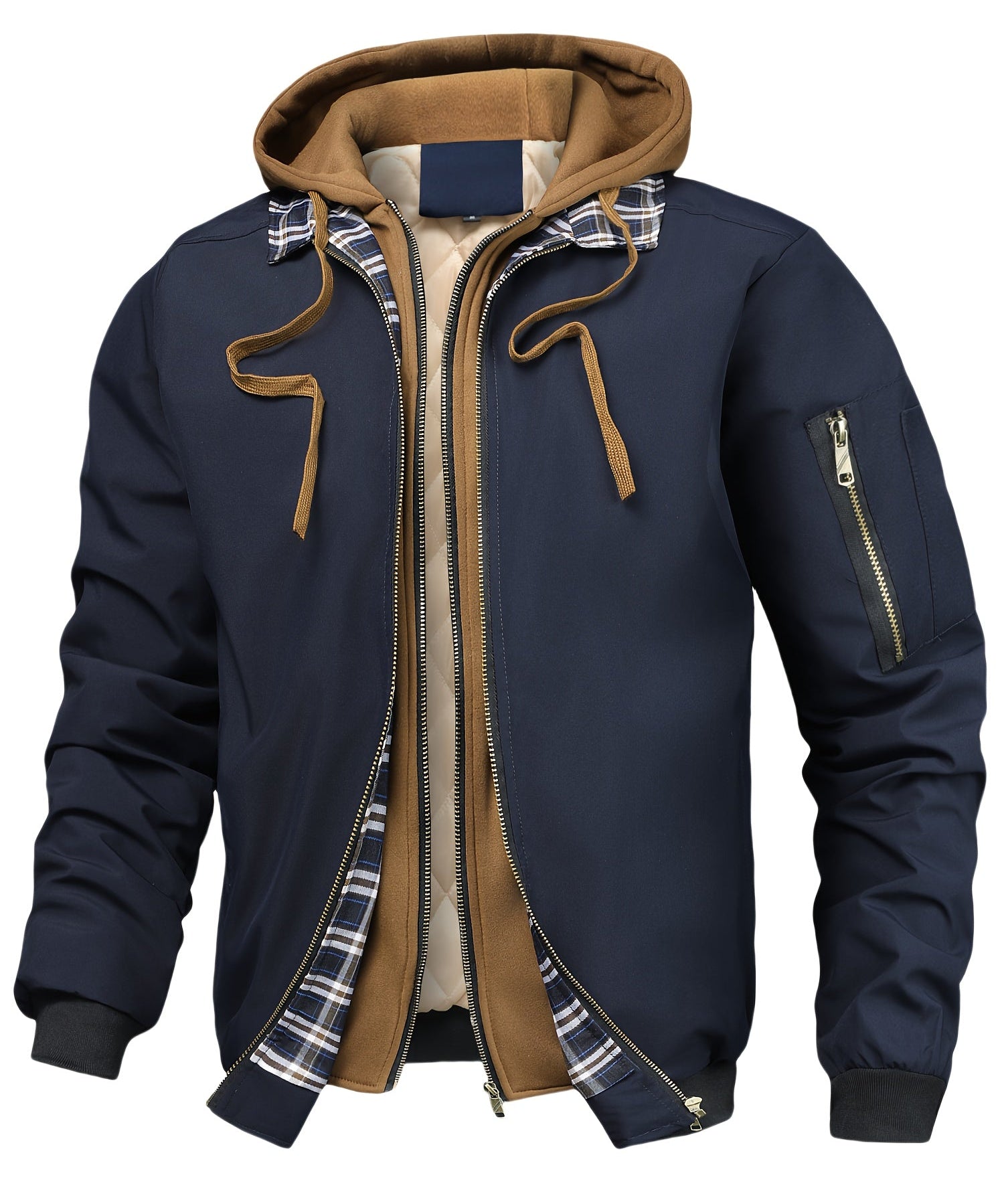 MEN'S HOODED WORK JACKET