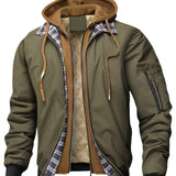 MEN'S HOODED WORK JACKET