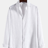 Long Sleeved Pinstripe Shirt
