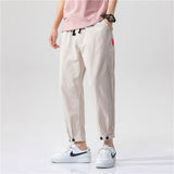 Theo - Tight-Fitting Cotton Pants