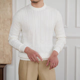 Lausanne Cable Knit Cotton Jumper