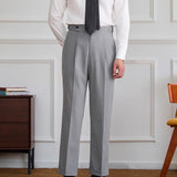 Ivy Straight Fit High Waisted Trousers