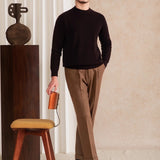 Alpina Wool Blend Long Sleeve Ribbed Jumper
