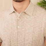 Bari Cotton Blend Short Sleeve Polo Shirt