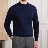 Milano Pleated Knit Cotton Jumper