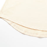 Basic Long Sleeve Heavy Weight Arc Hem T-Shirt
