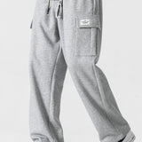 Relax Fit Straight Leg Jersey Cargo Pants