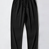 Muscle Fit Ribbed Arc Hem T-Shirt & Straight Leg Ribbed Pants