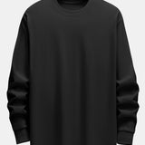 3 Pieces Basic Long Sleeve Heavy Weight T-Shirts