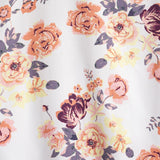 Floral Patchwork  Print Button Up Shirt & Swim Shorts