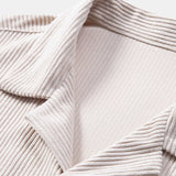 Short Sleeve Corduroy Cuban Shirt & Shorts
