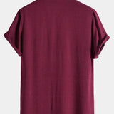 Stand Collar Shirts #This item will shrink after washing, so we highly recommend choosing one size up#