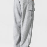 Relax Fit Straight Leg Jersey Cargo Pants