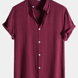 Stand Collar Shirts #This item will shrink after washing, so we highly recommend choosing one size up#