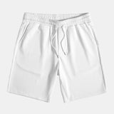 Muscle Fit Ribbed Stand Collar Shirt & Shorts