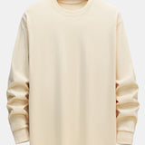 3 Pieces Basic Long Sleeve Heavy Weight T-Shirts